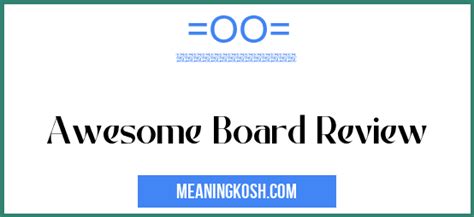 Cool & Connected. . Awesome board review pdf